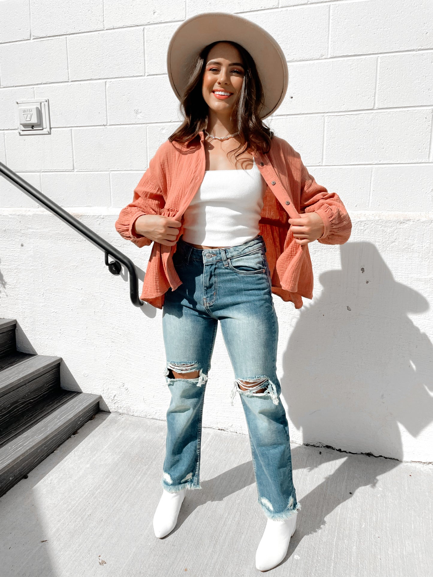 Danielle Button Down Top