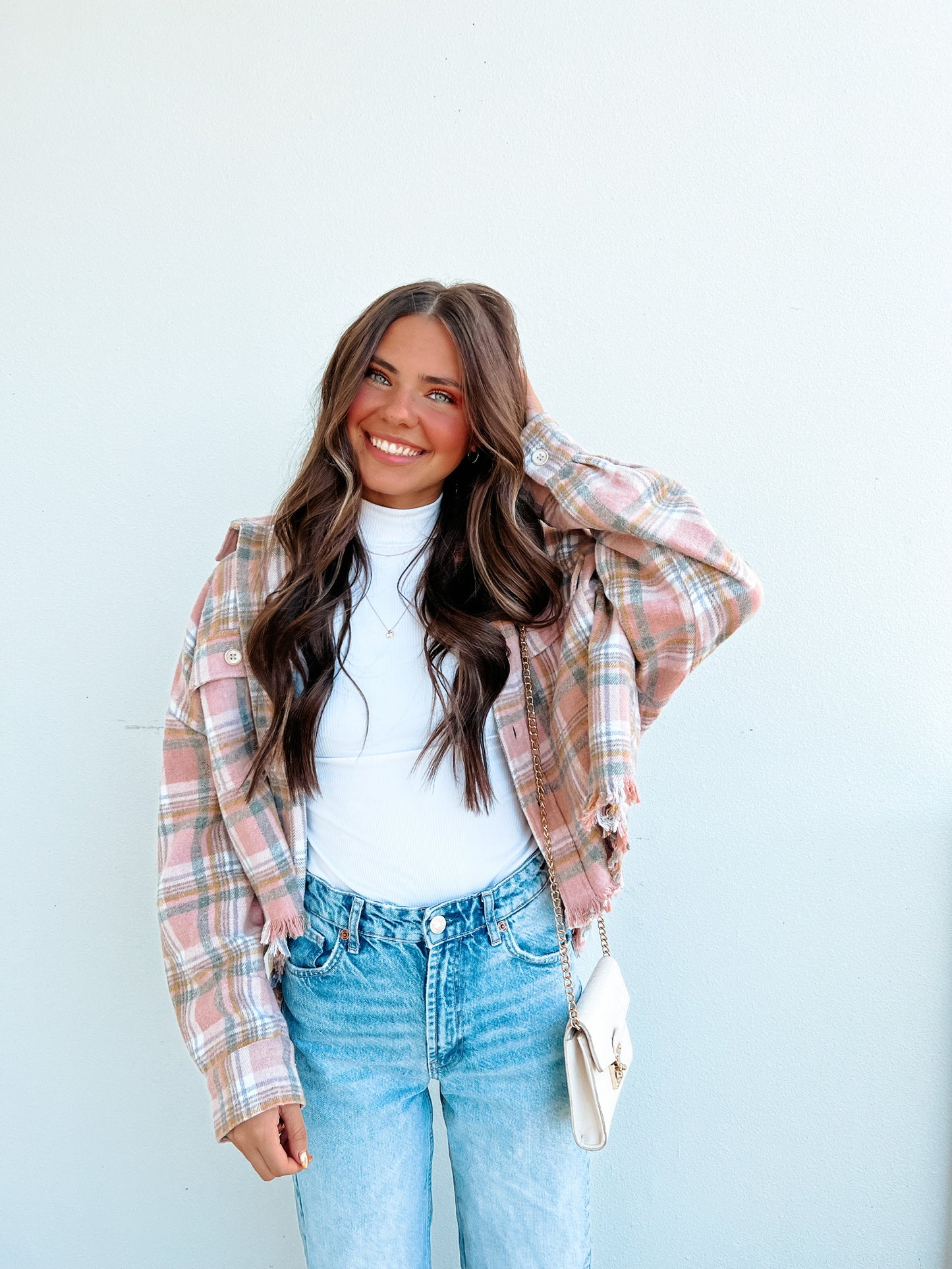 Plaid About You Shacket