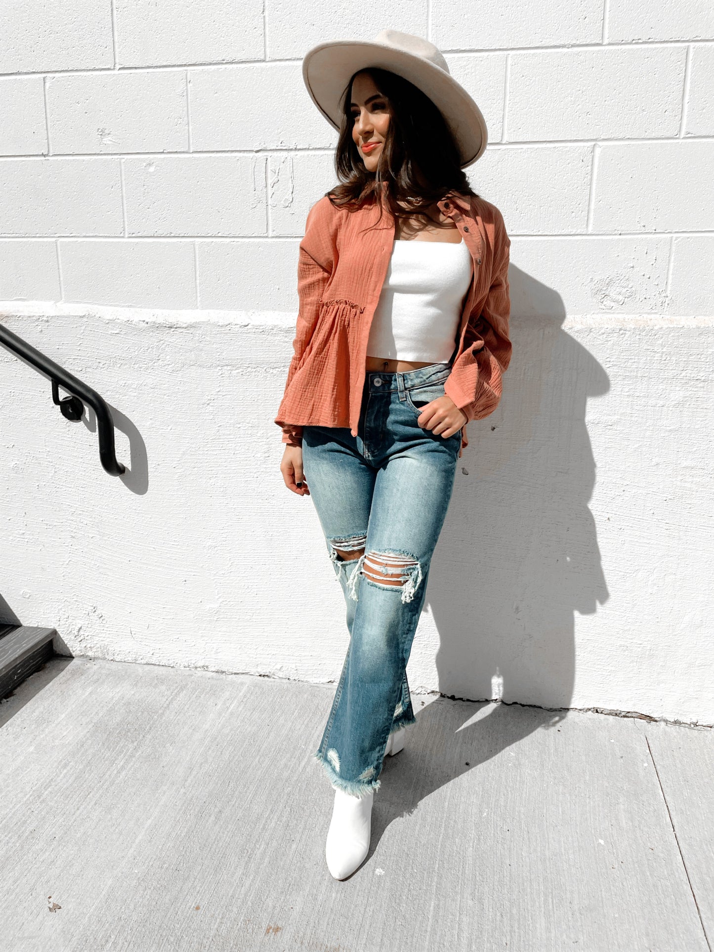 Danielle Button Down Top