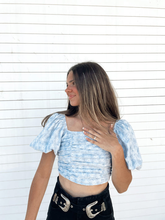 Shannon Embroidered Top