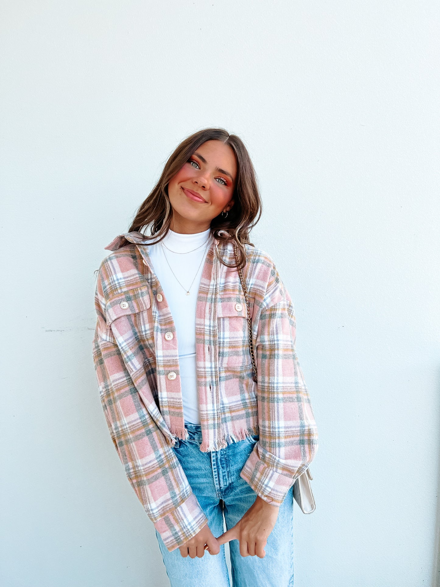 Plaid About You Shacket
