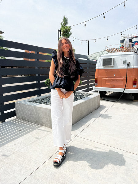 Kortney Ruffle Top