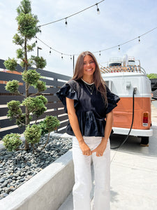 Kortney Ruffle Top