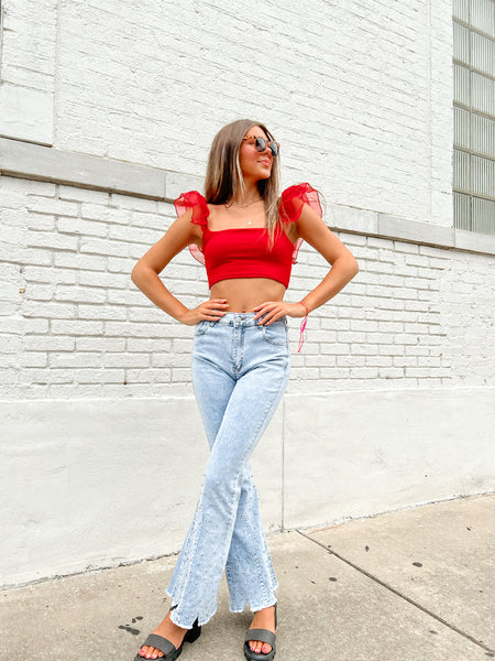 Loving You Was Red Top