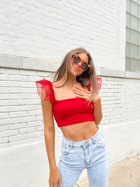 Loving You Was Red Top